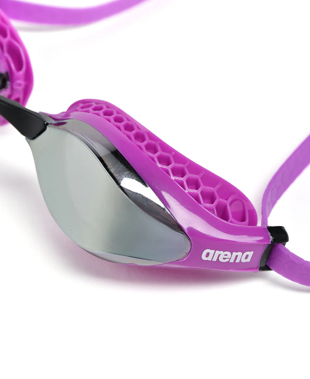 Gafas de natación para competición arena unisex Airspeed Mirror - Plata/Morado - Image 7