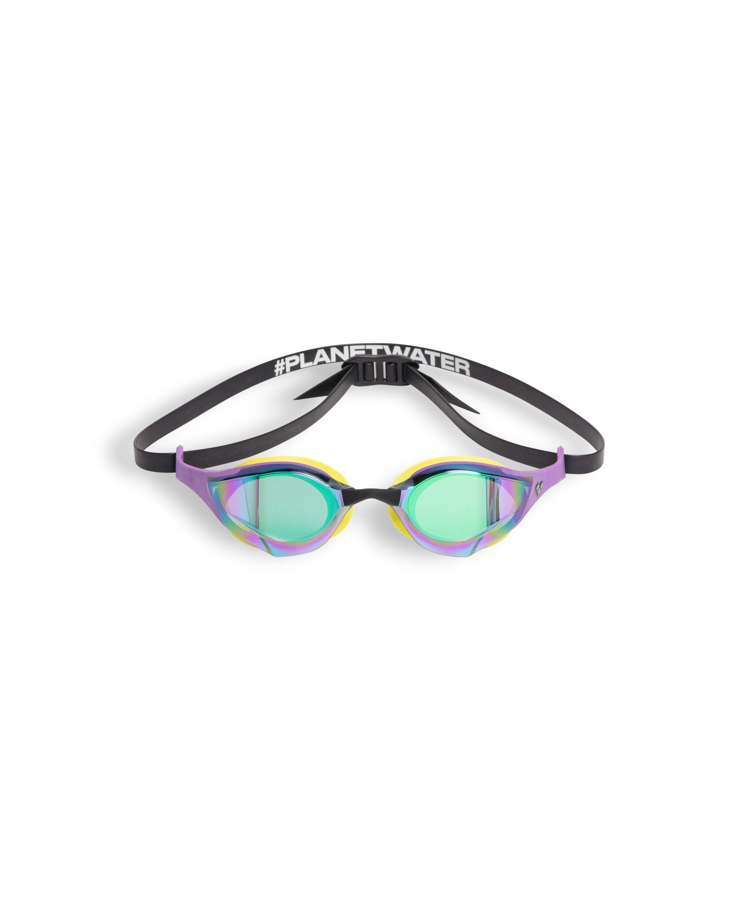 Gafas de natación para competición arena unisex Cobra Edge Swipe Mirror - Esmeralda/Ciruela - Image 4