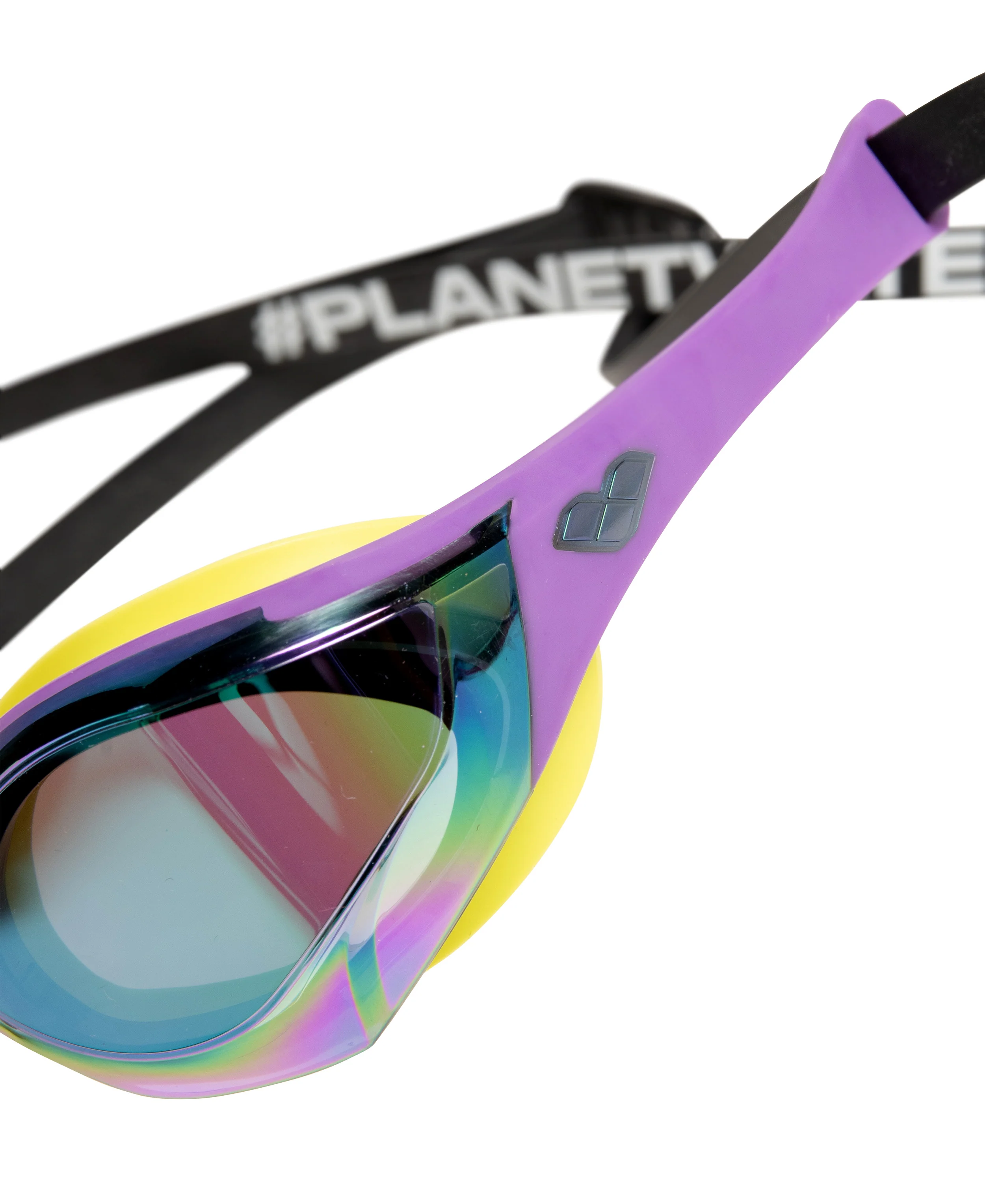 Gafas de natación para competición arena unisex Cobra Edge Swipe Mirror - Esmeralda/Ciruela - Image 5
