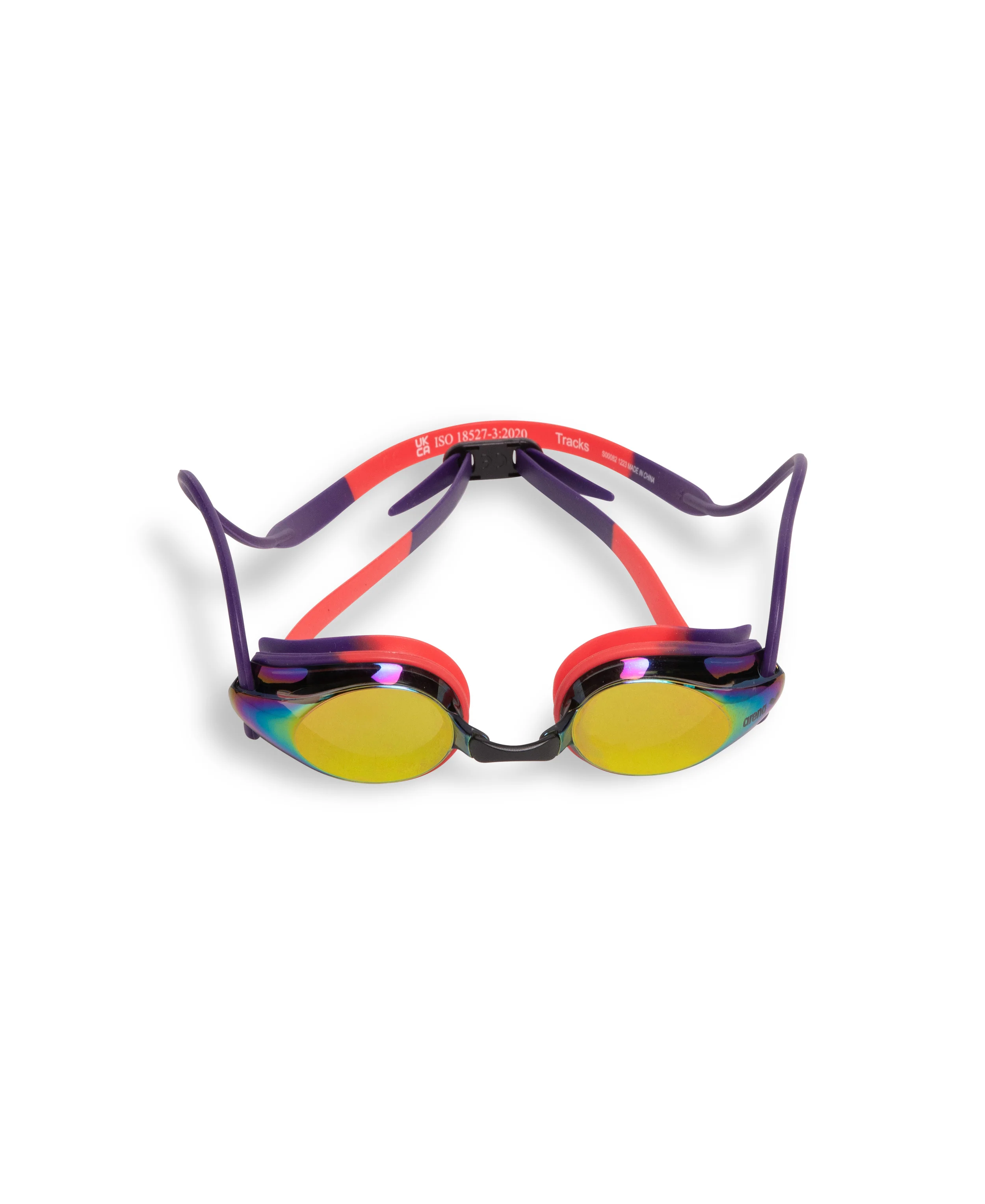 Gafas de natación para competición arena unisex Tracks Mirror  Cobre - Ciruela - Image 2