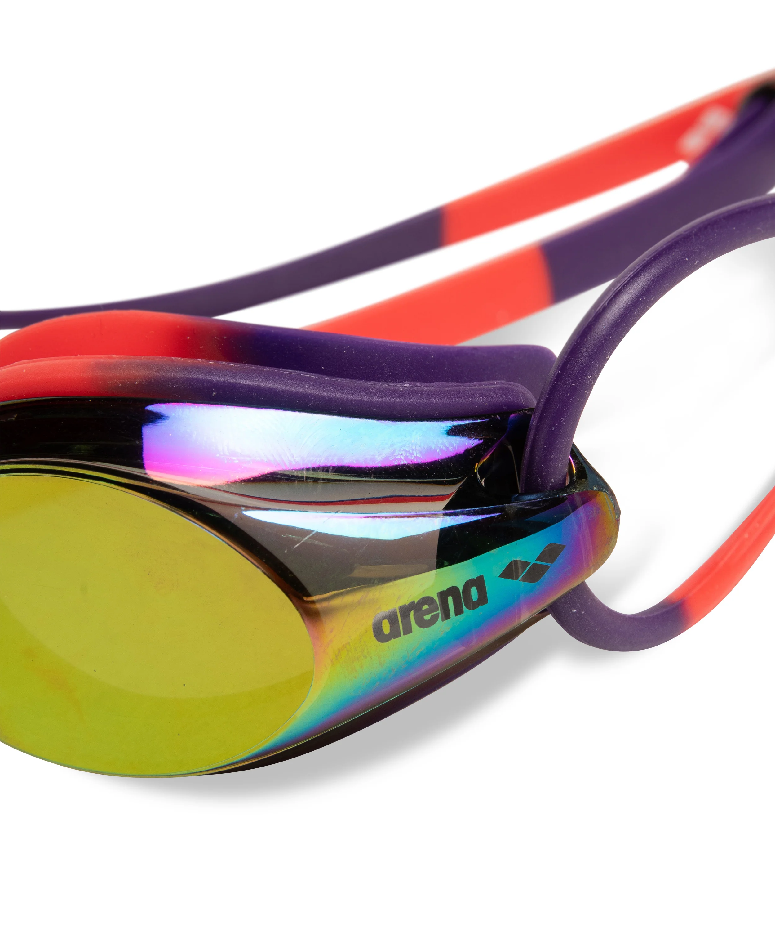 Gafas de natación para competición arena unisex Tracks Mirror  Cobre - Ciruela - Image 4