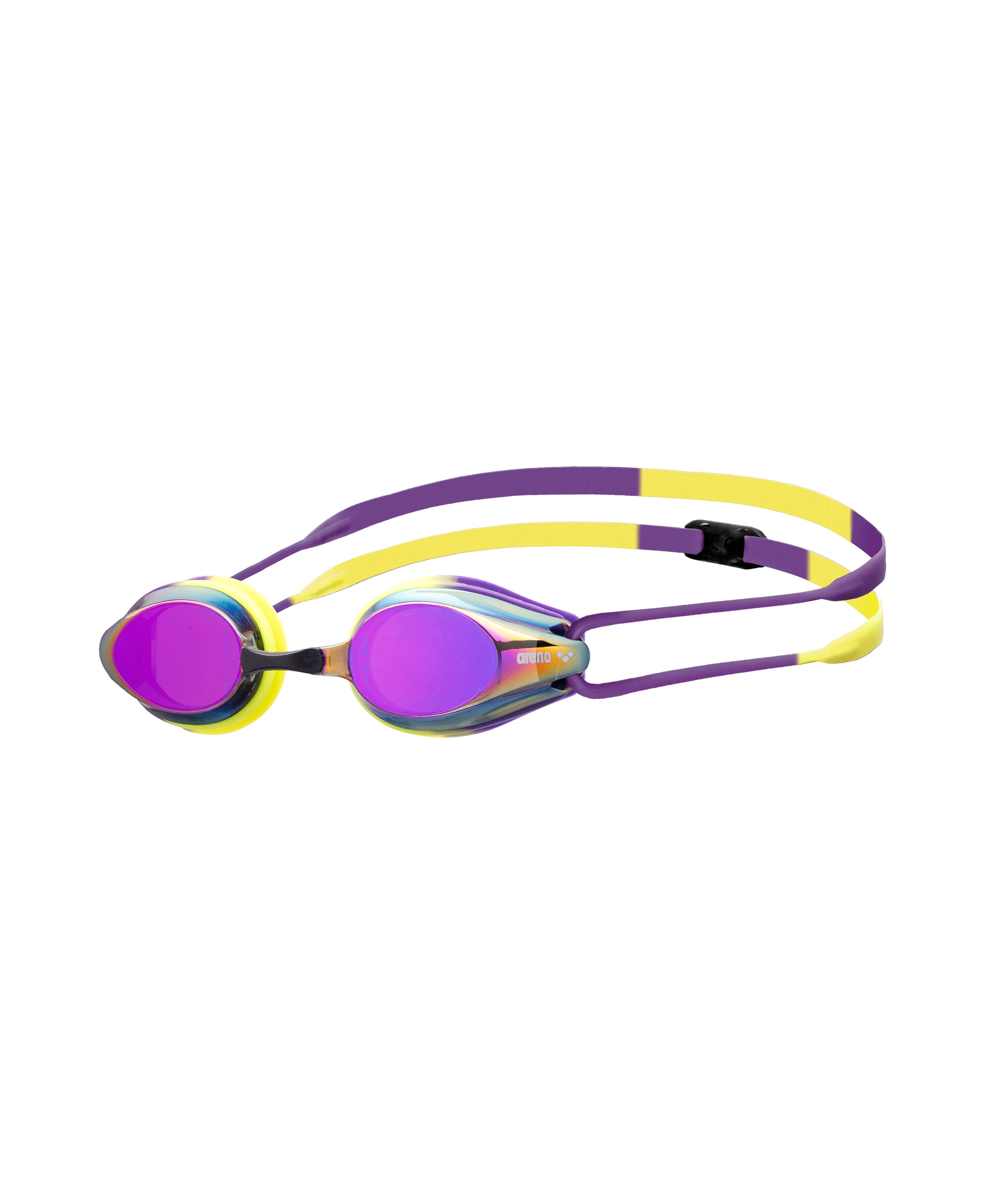 Gafas de natación para competición arena unisex Tracks Mirror  Violeta - Ciruela