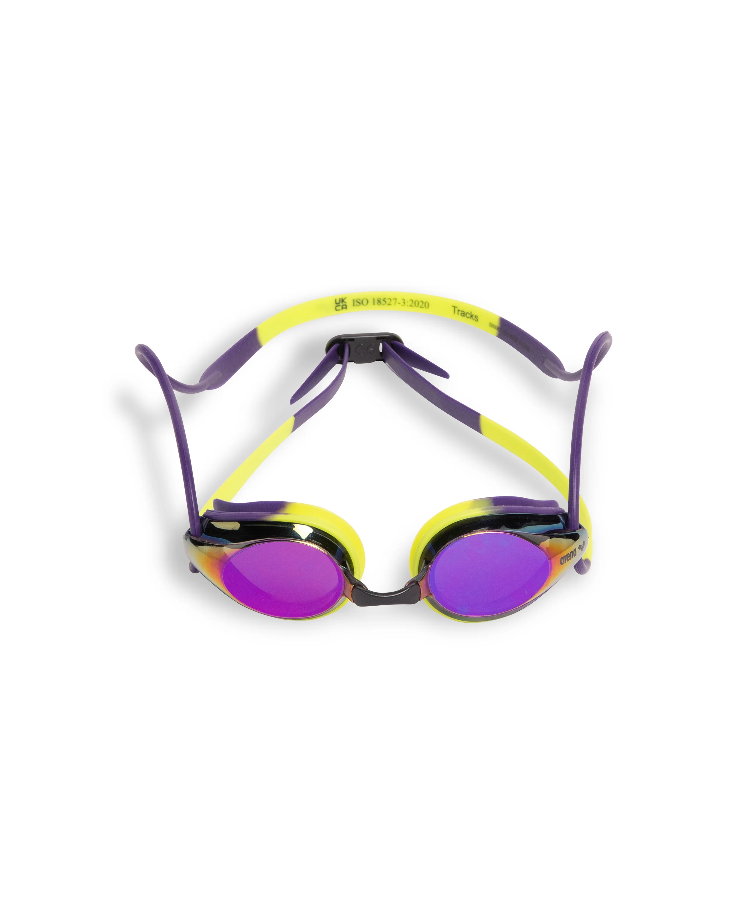 Gafas de natación para competición arena unisex Tracks Mirror  Violeta - Ciruela - Image 2