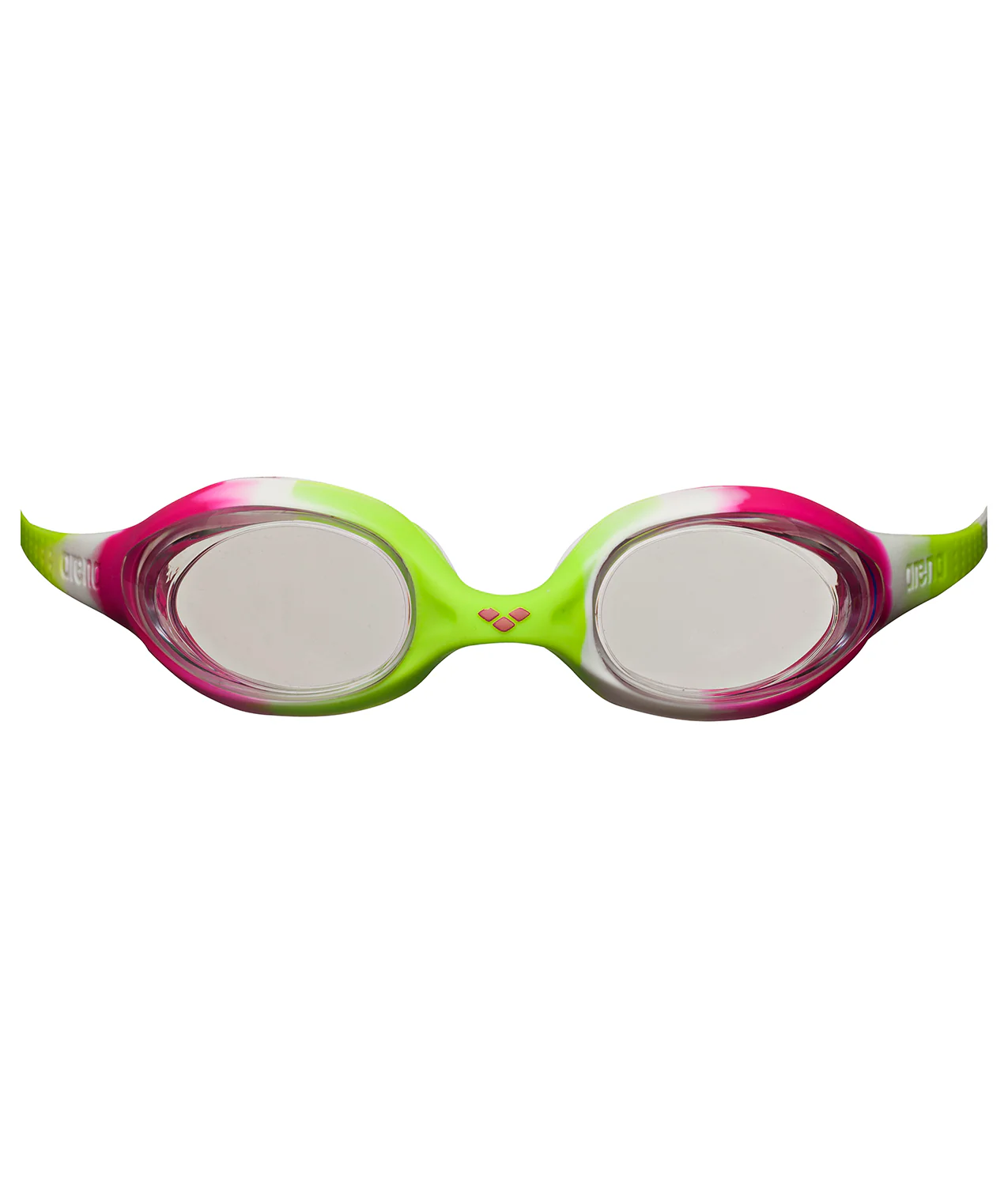 Gafas de natación arena para niños Spider Junior  - Lima/Fucsia - Image 2