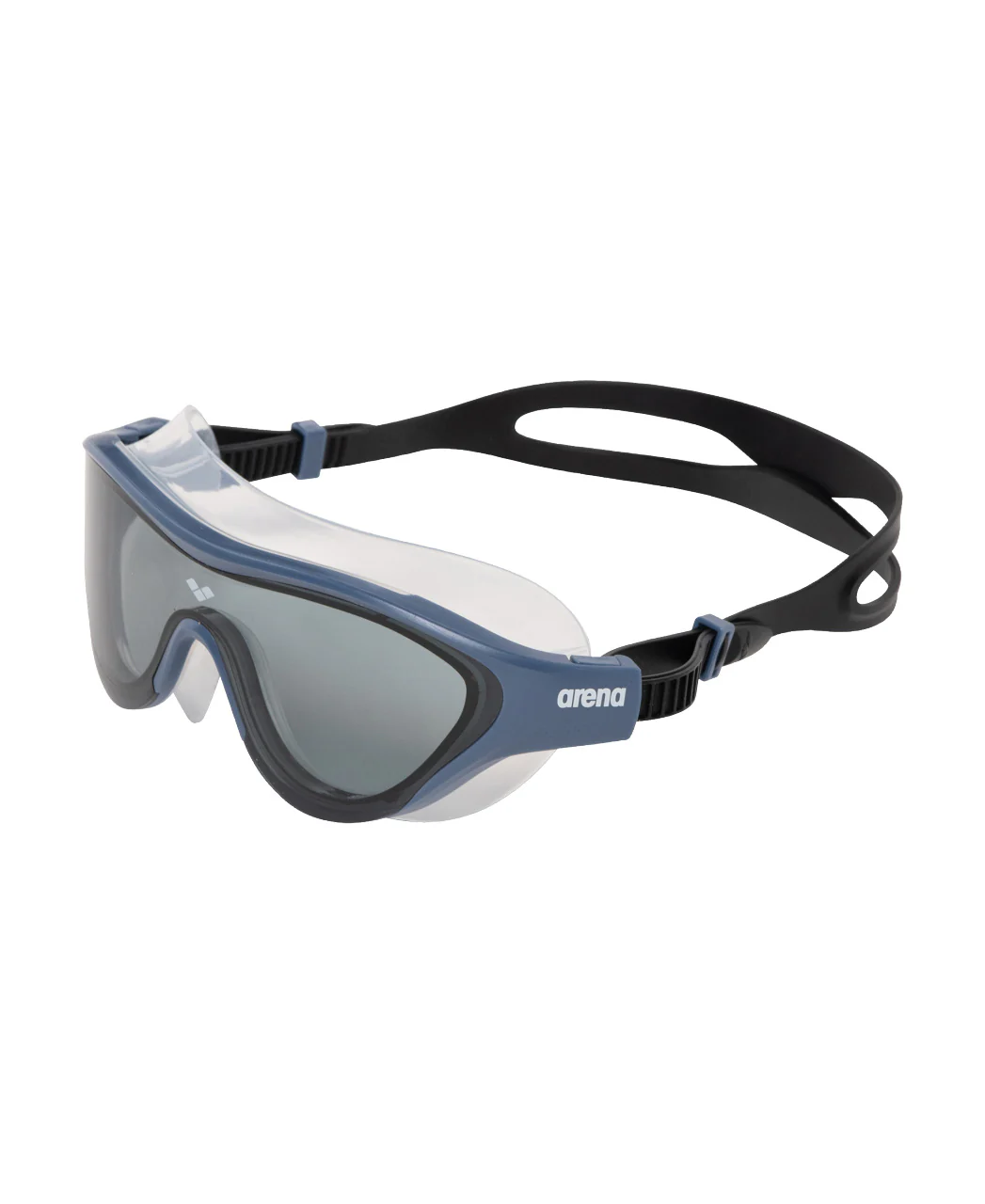Máscara de natación unisex arena The One  - Carbón/Gris Azul
