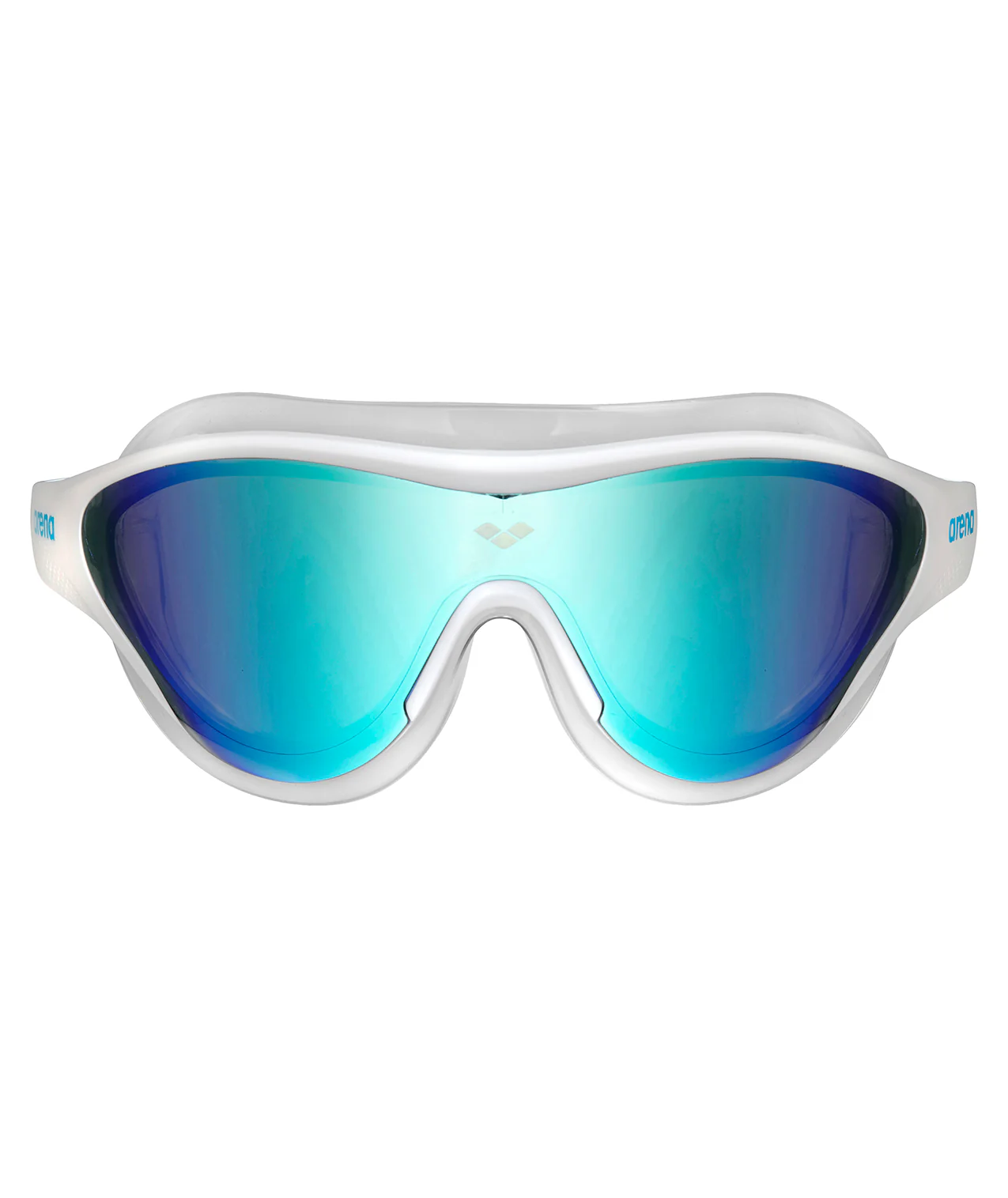 Gafas de natación arena unisex The One Mask Mirror - Azul Blanco - Image 2