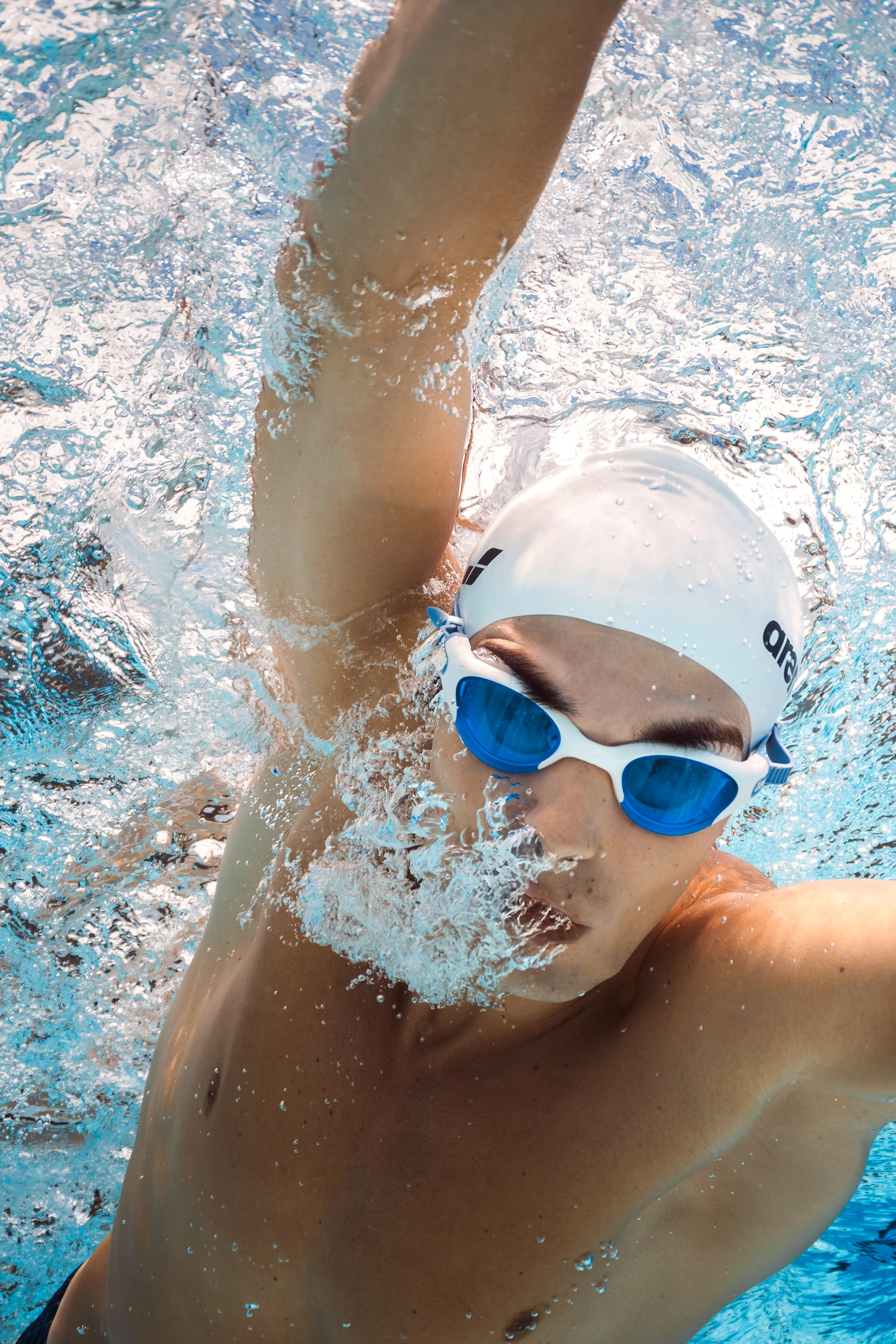 Gafas de natación Unisex The One Plus - Azul Blanco - Image 11