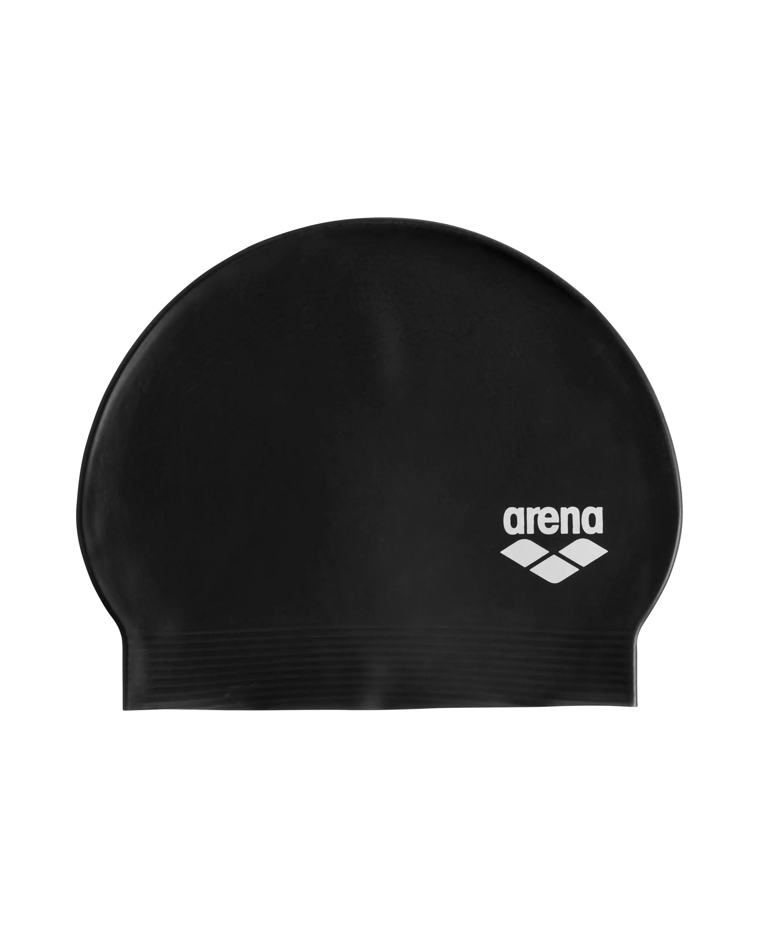 Gorro de natación arena unisex Soft Latex II Negro - Blanco