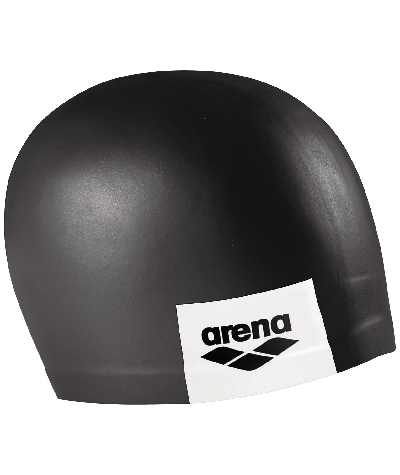 Gorro de natación moldeado unisex arena Logo - Negro