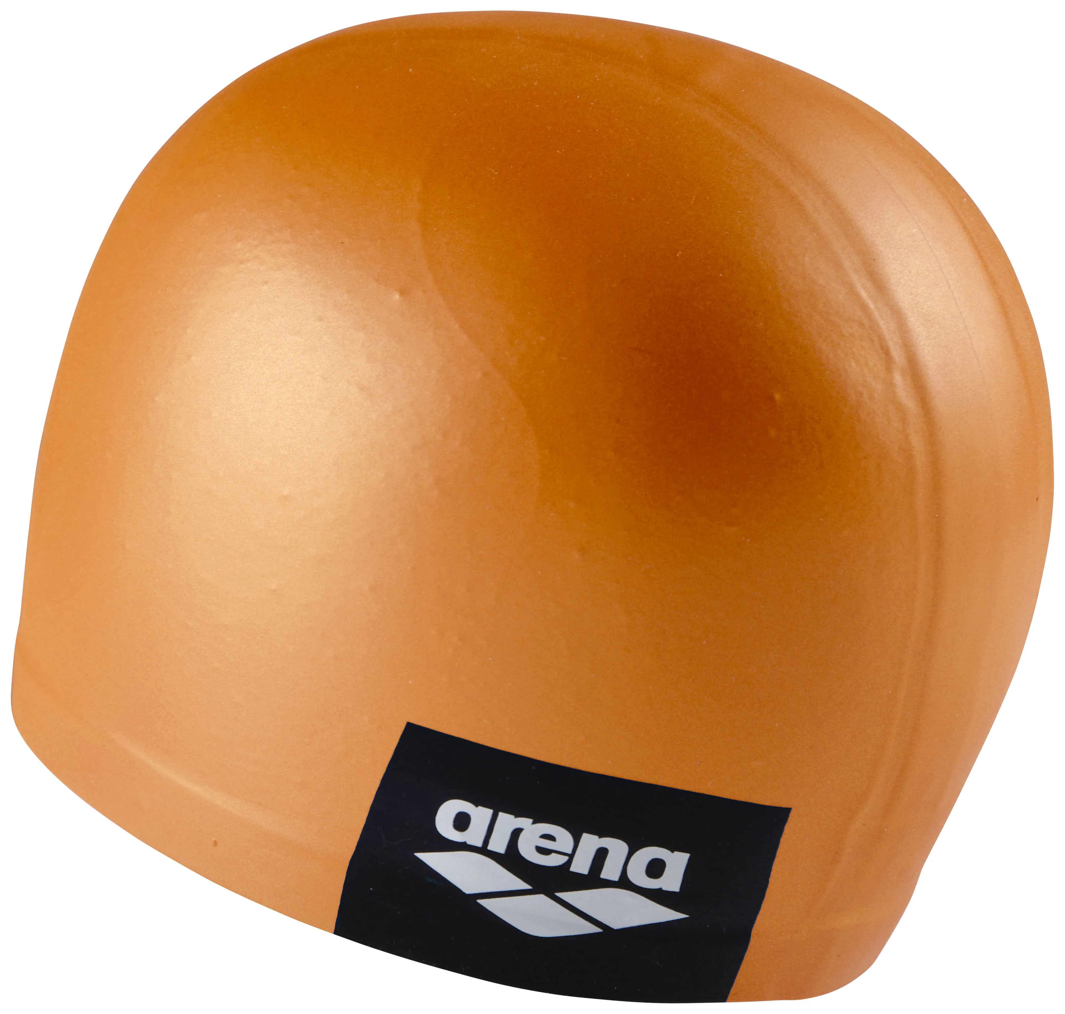 Gorro de natación moldeado unisex arena Logo - Naranja Rosado
