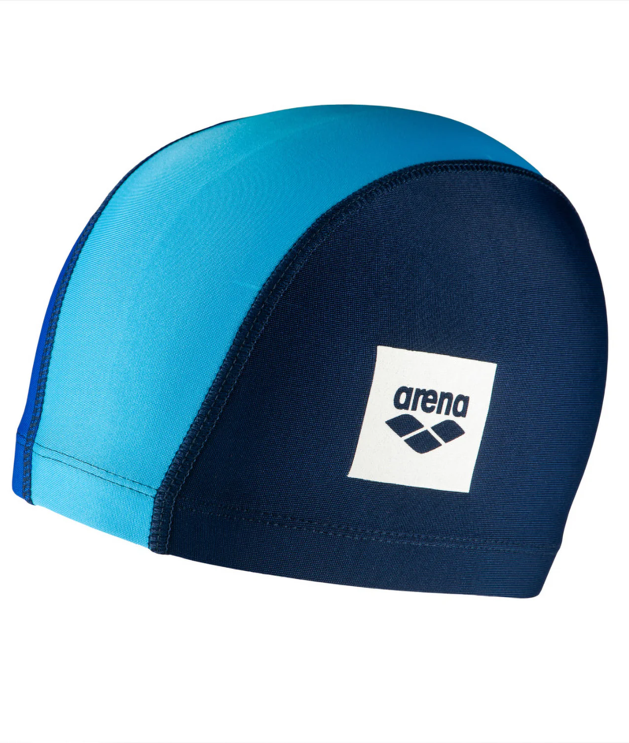 Gorro de natación arena para niños Junior Unix II - Marino/Azul/Claro - Image 2