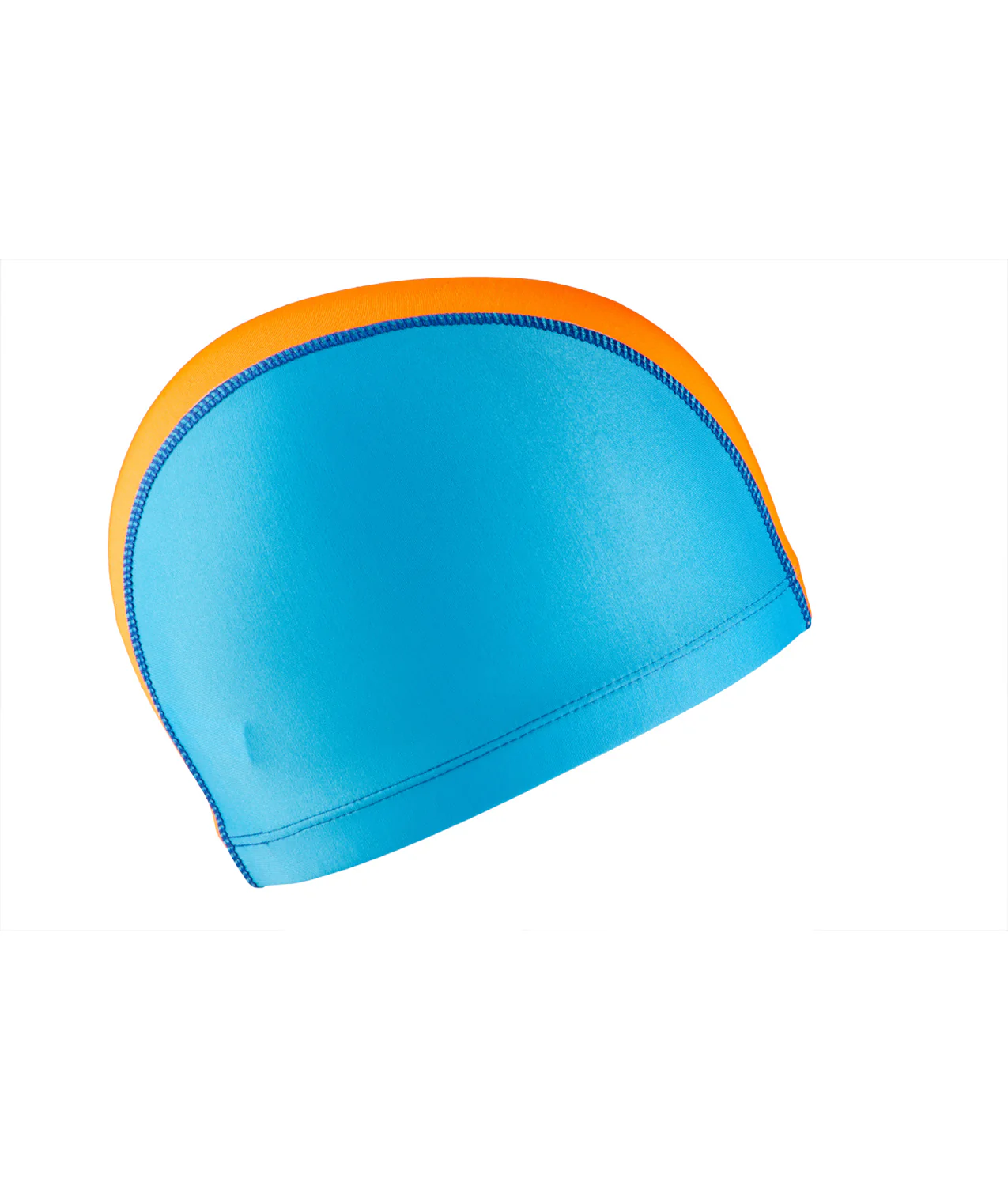 Gorro de natación arena para niños Junior Unix II - Azul/Naranja - Image 3