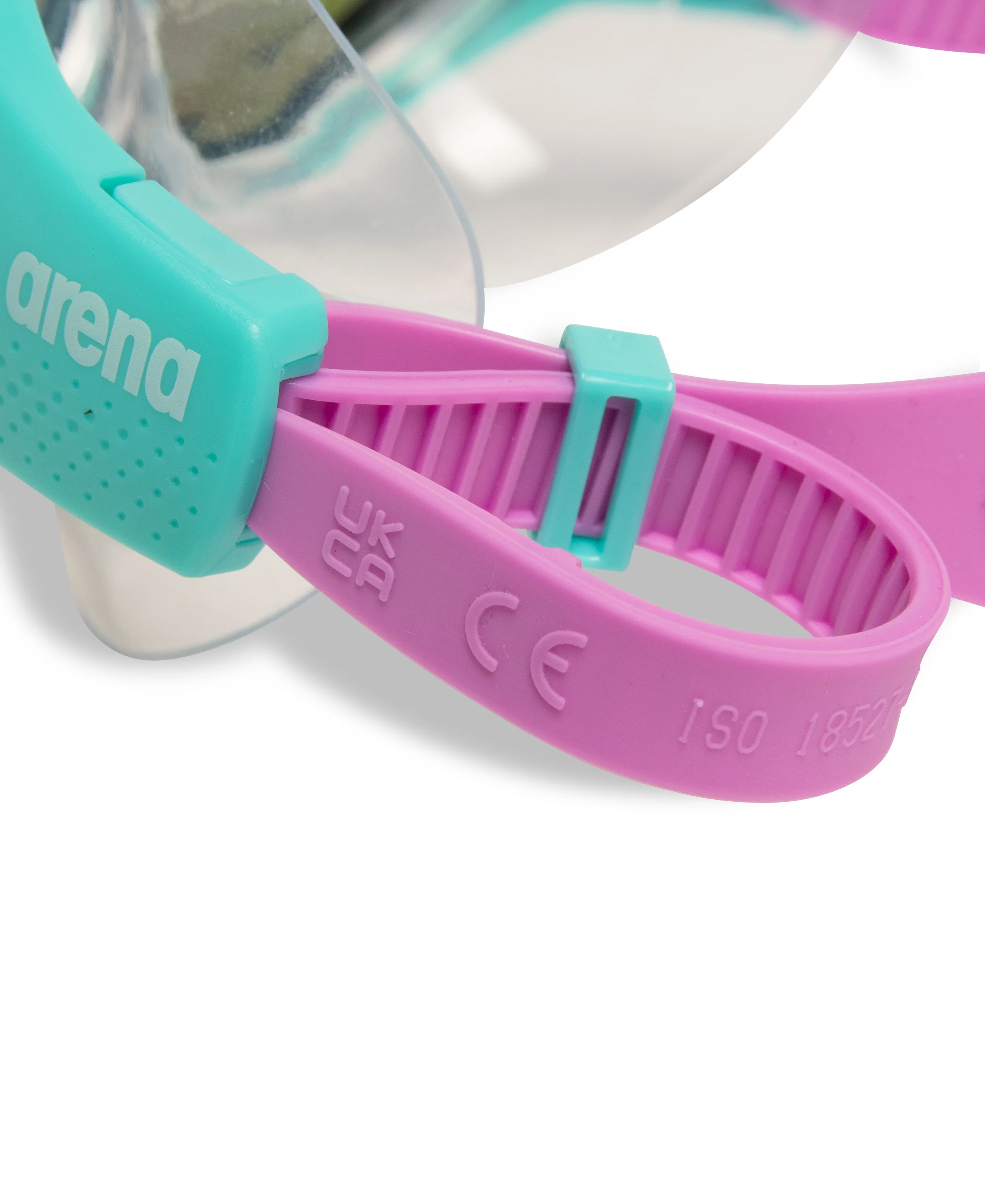 Máscara de natación arena para niños The One Mirror Junior  - Azul/Agua - Image 3