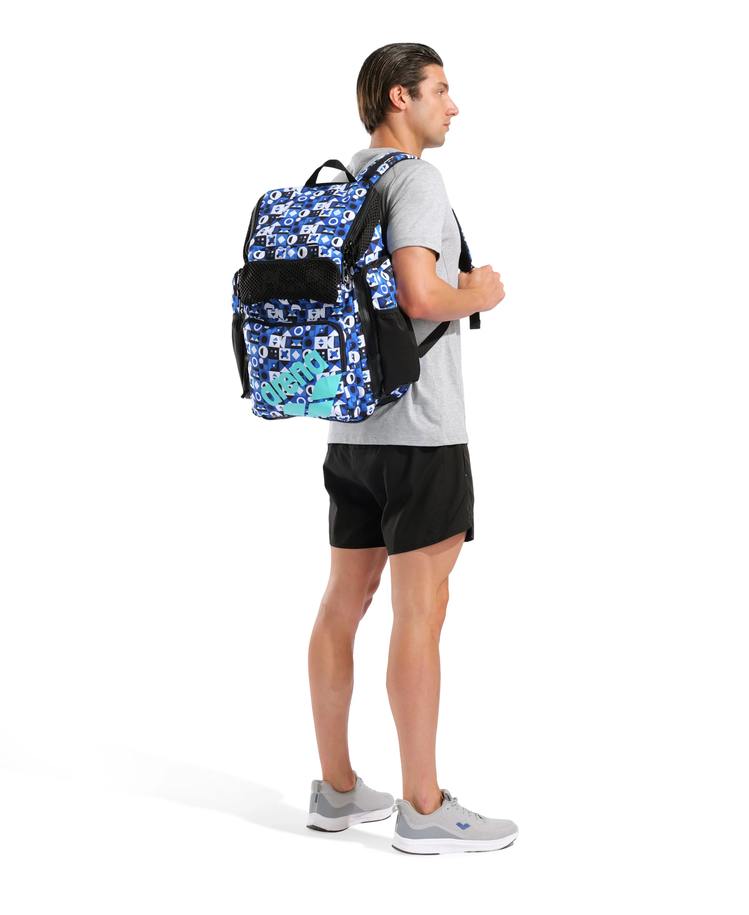 Mochila de viaje y de natación 45 L arena One Go Allover - Piezas - Image 5