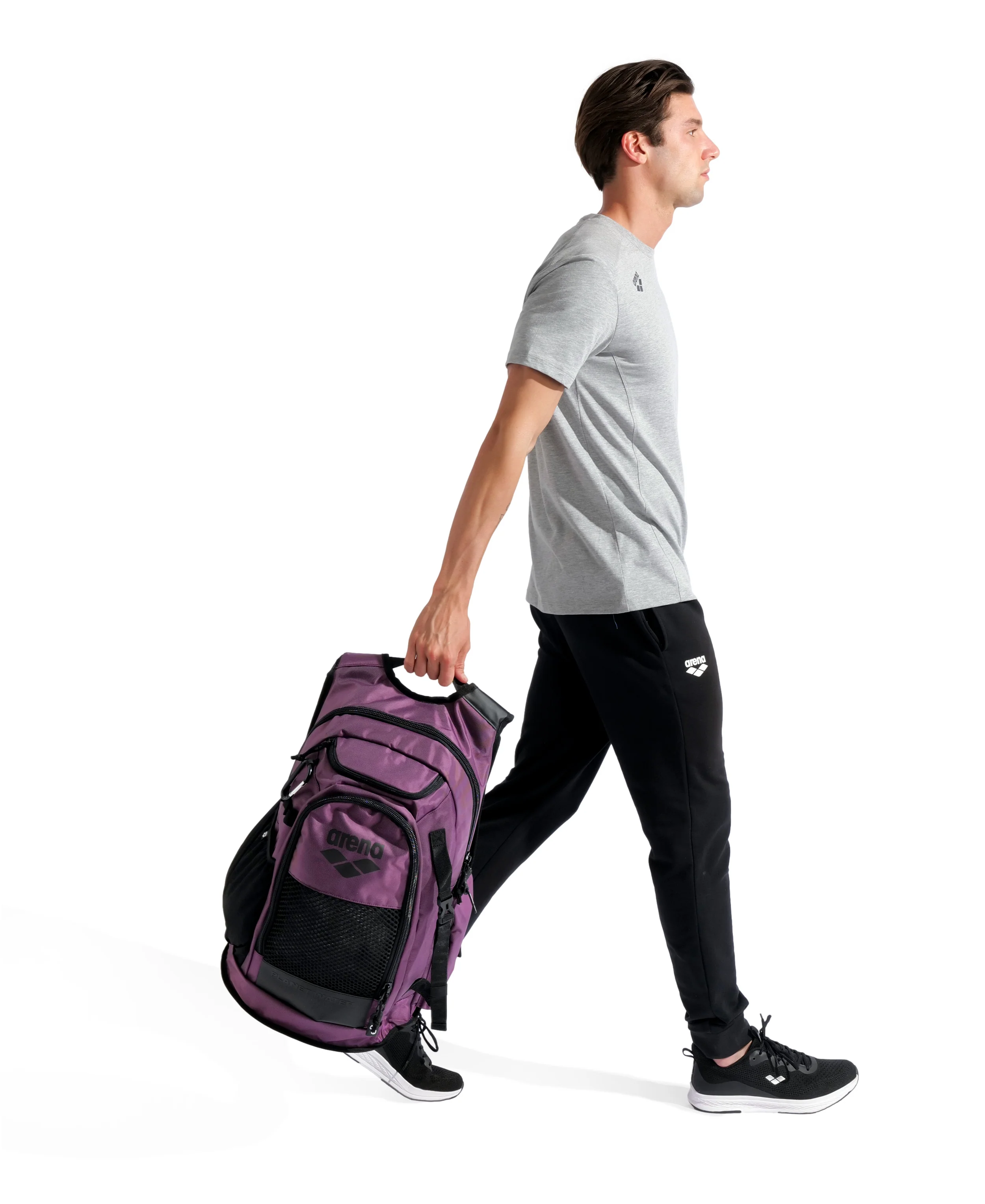 Mochila para deporte y natación arena All Set 45L - Ciruela - Image 3