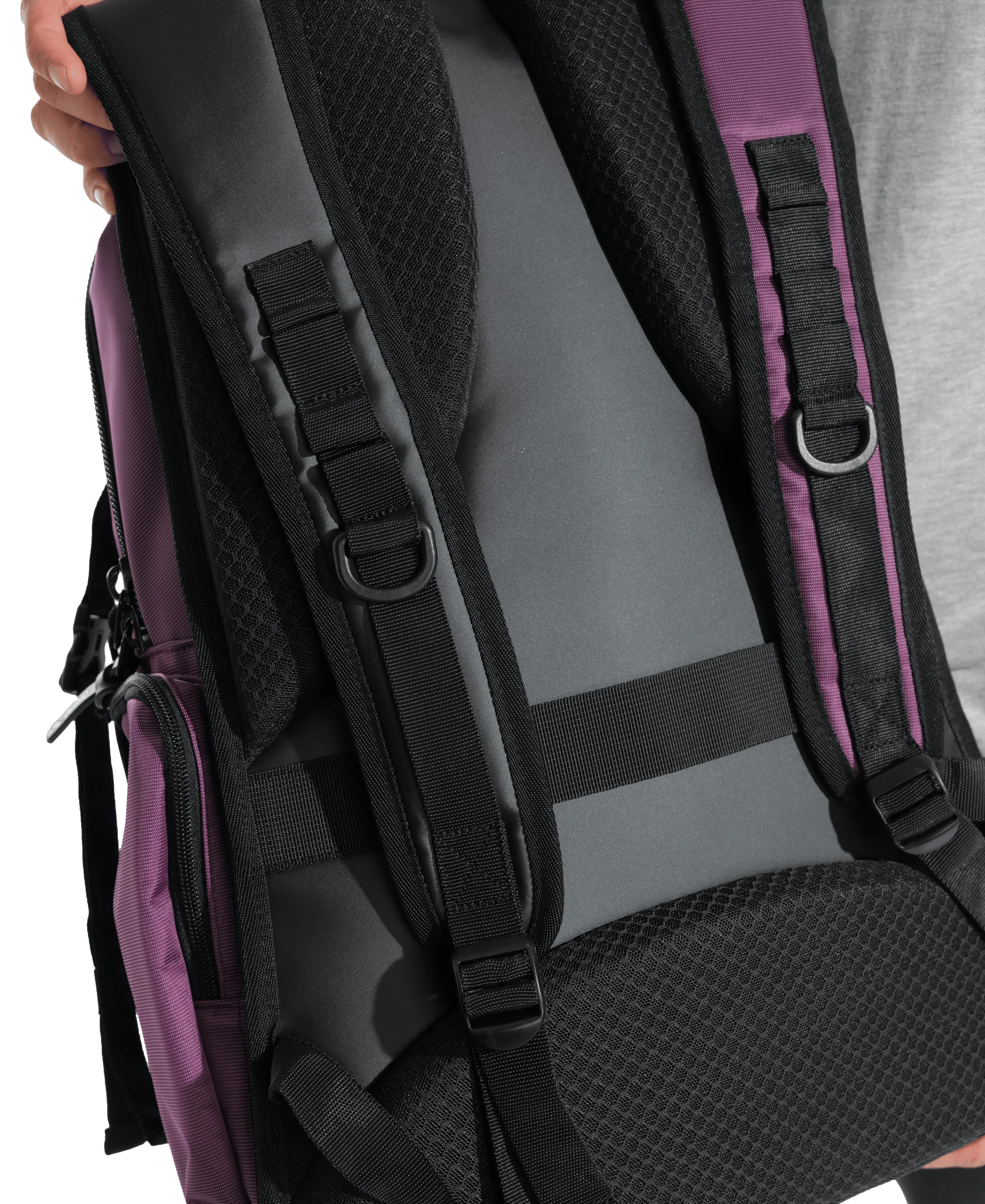 Mochila para deporte y natación arena All Set 45L - Ciruela - Image 4