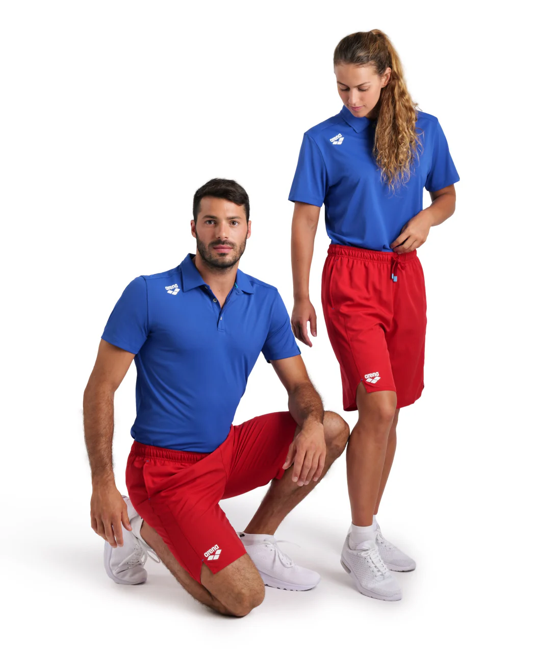 Pantalon Team Bermuda Panel - Rojo - Image 8