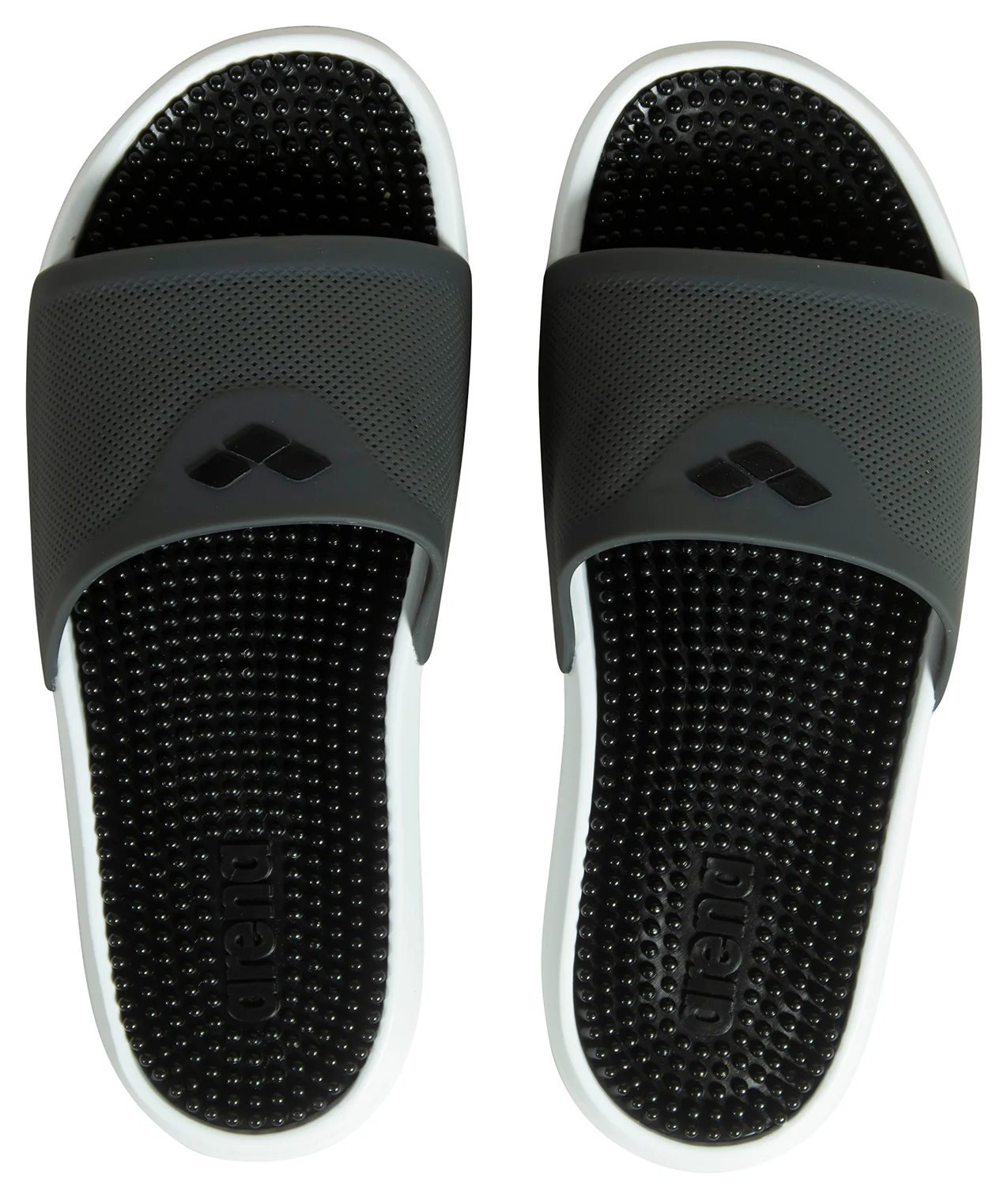 Sandalias masajeadoras arena unisex Marco - Gris Oscuro/Negro - Image 2