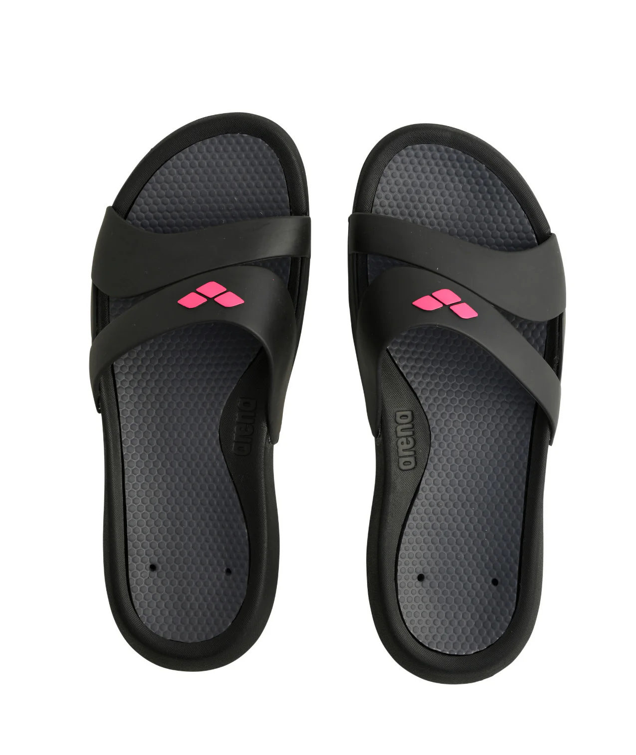 Chanclas arena para mujer Nina - Negro/Gris Oscuro - Image 2