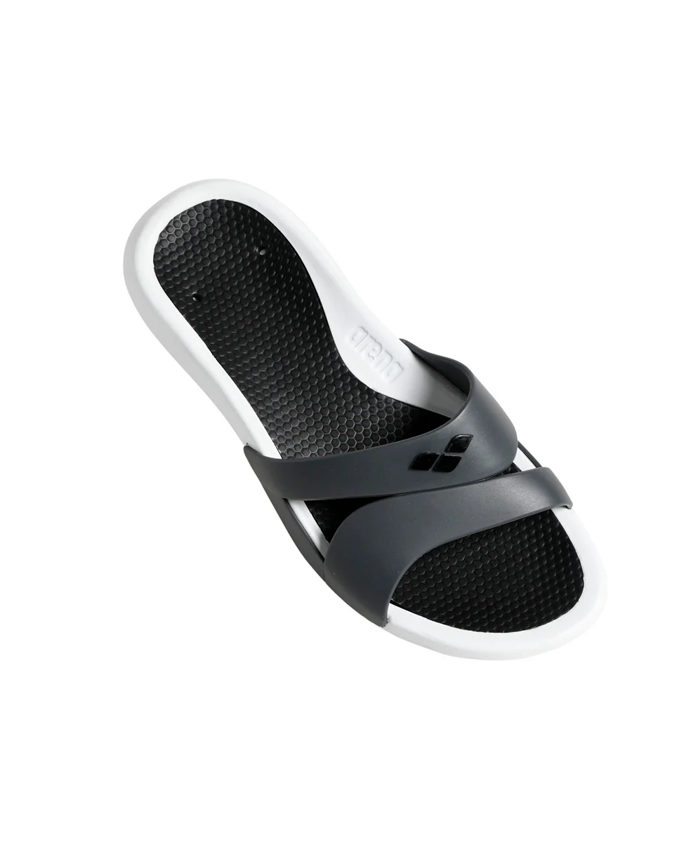 Chanclas arena para mujer Nina - Blanco/Gris Oscuro