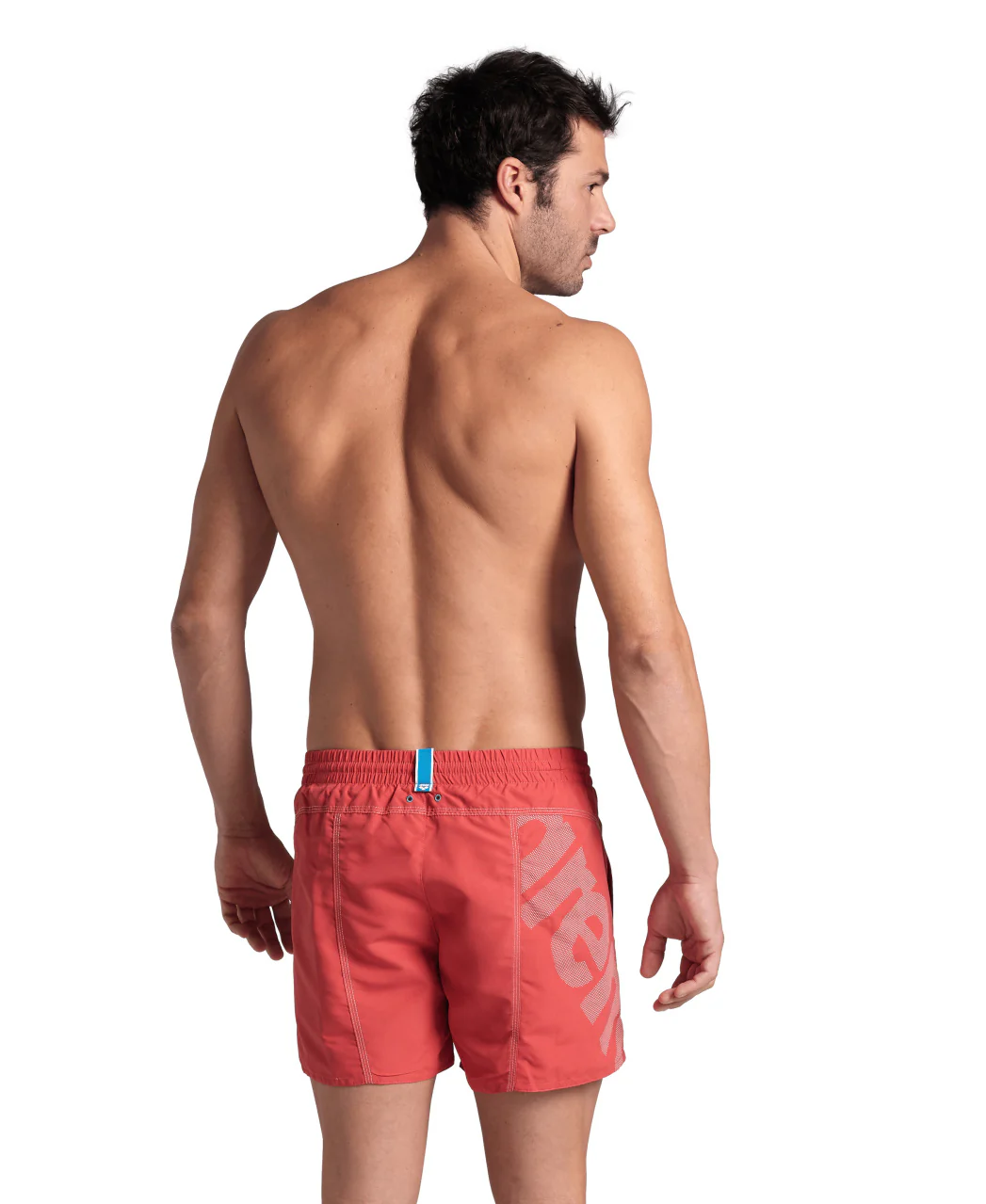 Short de playa arena para hombre Pro_File Logo - Astro Rojo - Image 2