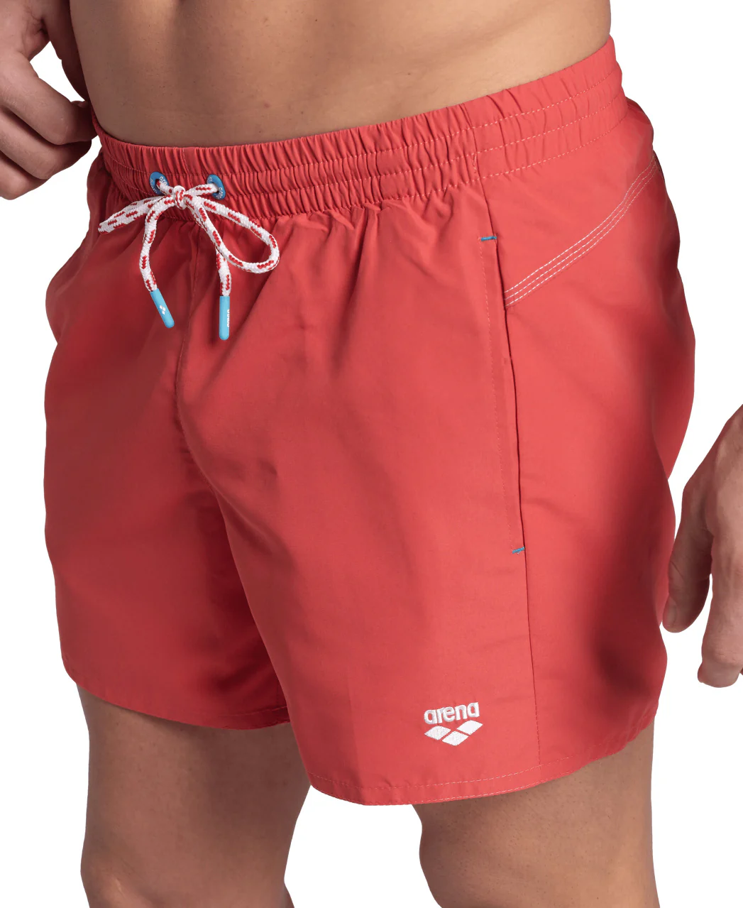 Short de playa arena para hombre Pro_File Logo - Astro Rojo - Image 4