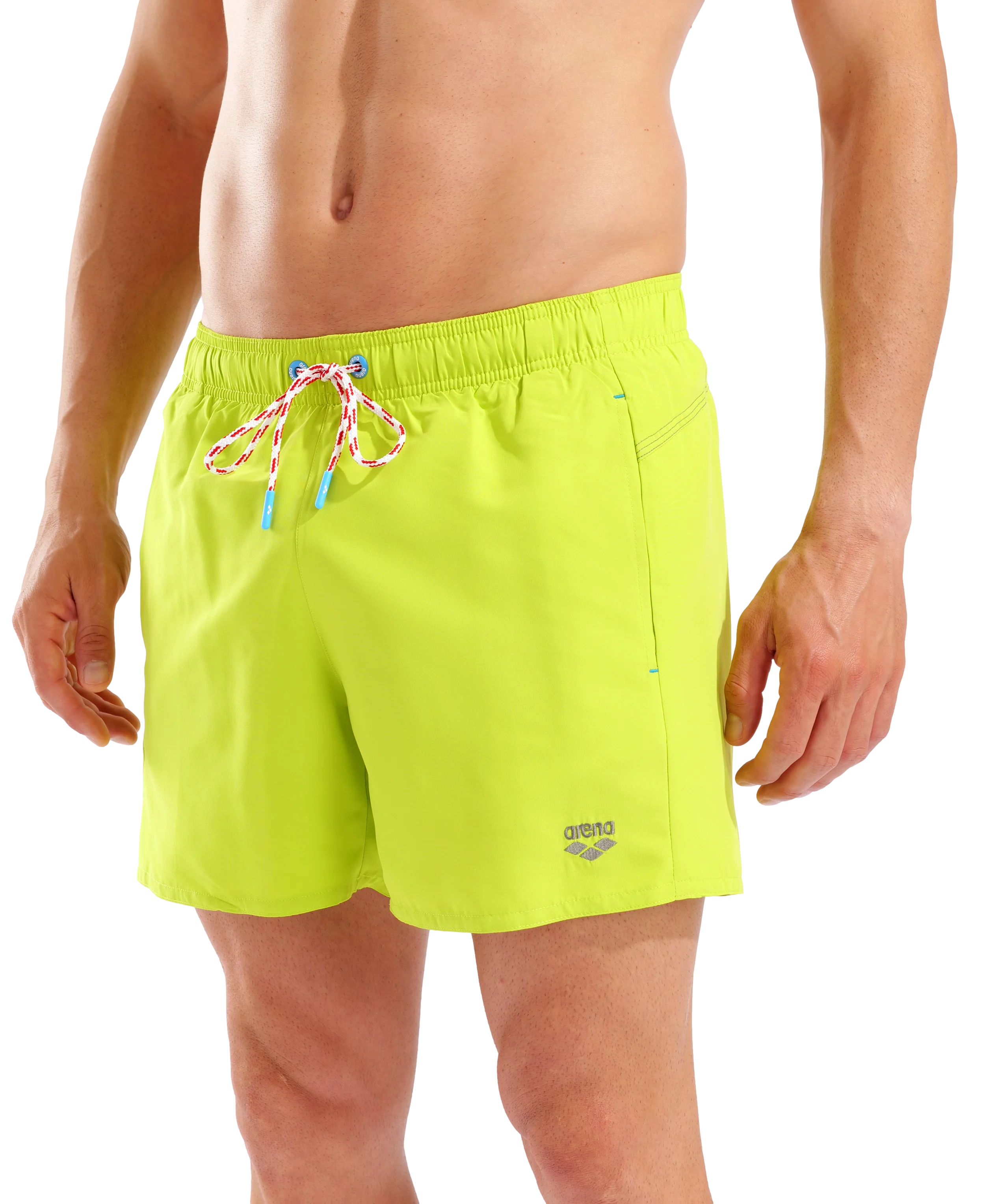 Short de playa arena para hombre Pro_File Losange - Lima ártica - Image 3