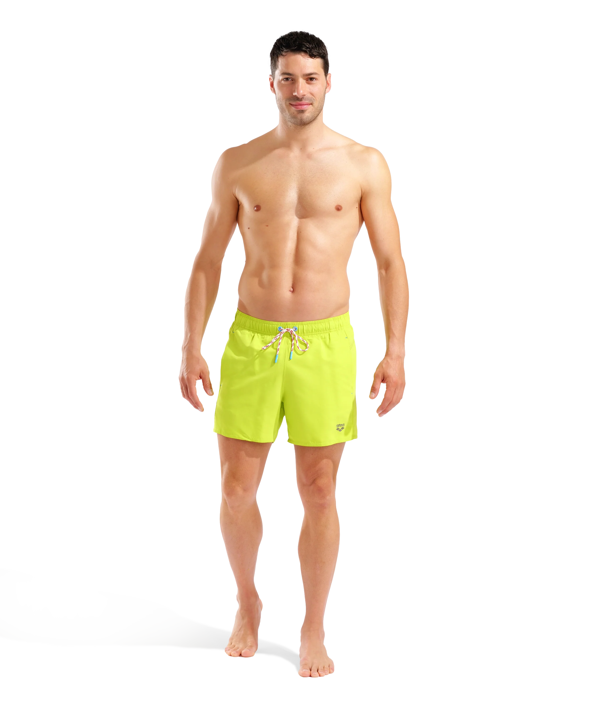 Short de playa arena para hombre Pro_File Losange - Lima ártica - Image 5