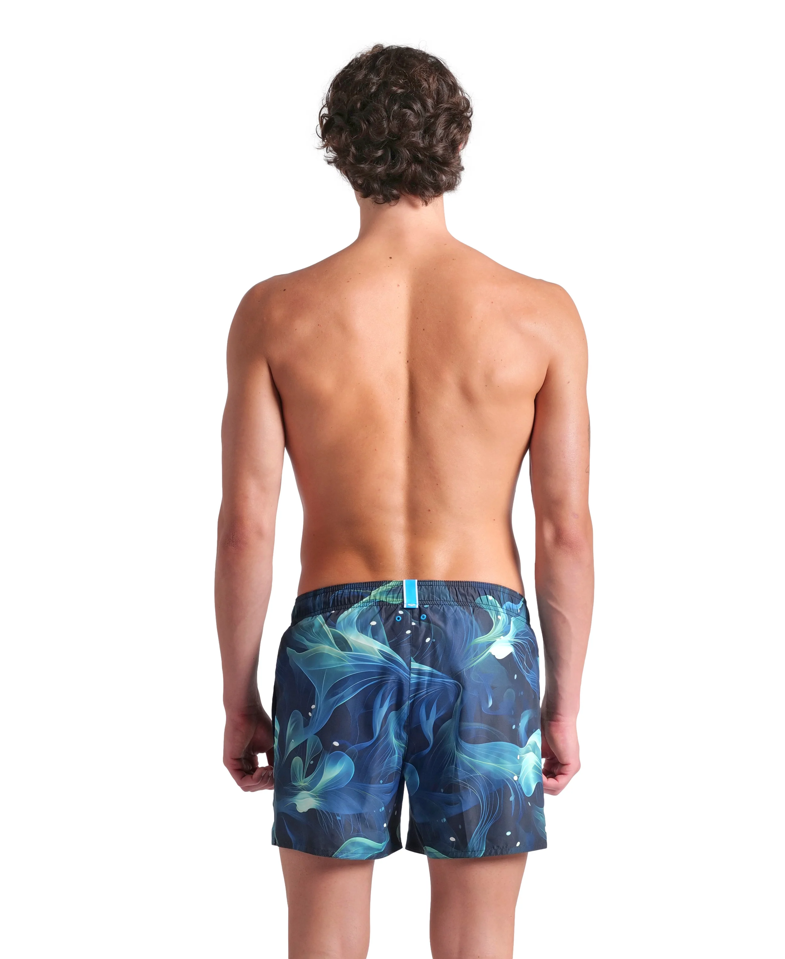 Short de playa arena para hombre Water Print Allover Manglar Multi - Image 2