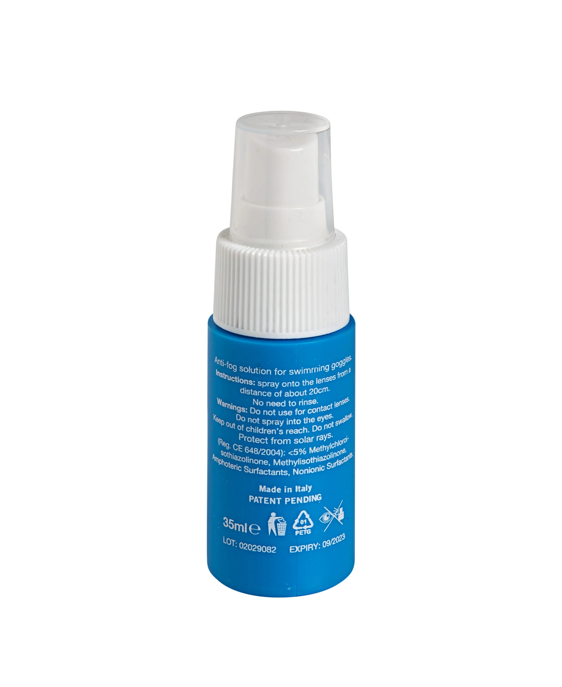 Spray antivaho instantáneo para gafas de natación arena - Transparente - Image 2
