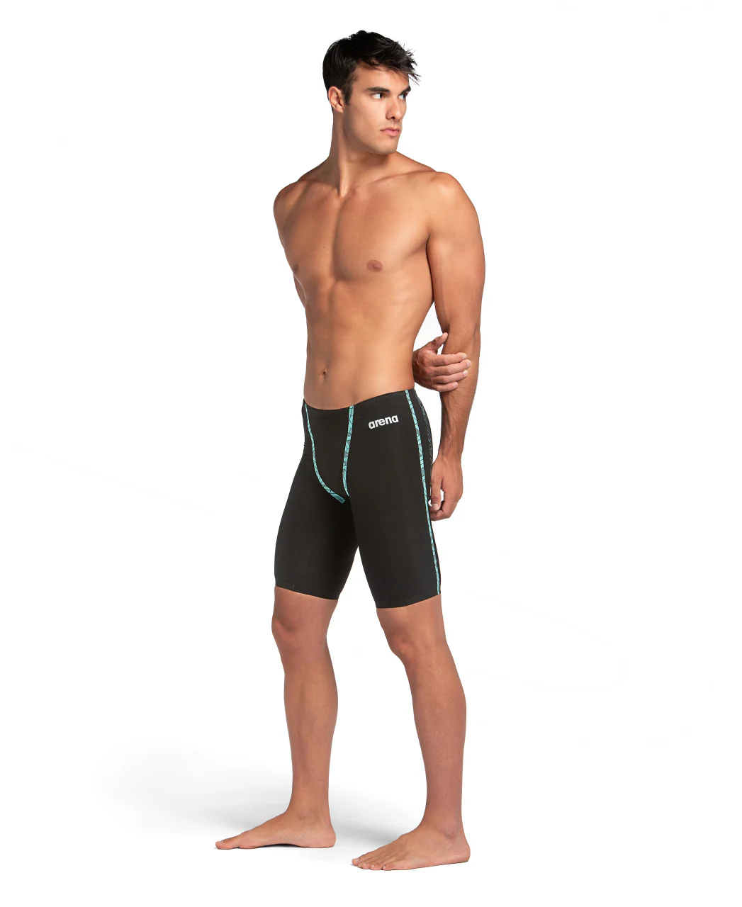 Bañador jammer arena para hombre Powerskin Primo - Negro/Verde Azulado - Image 4