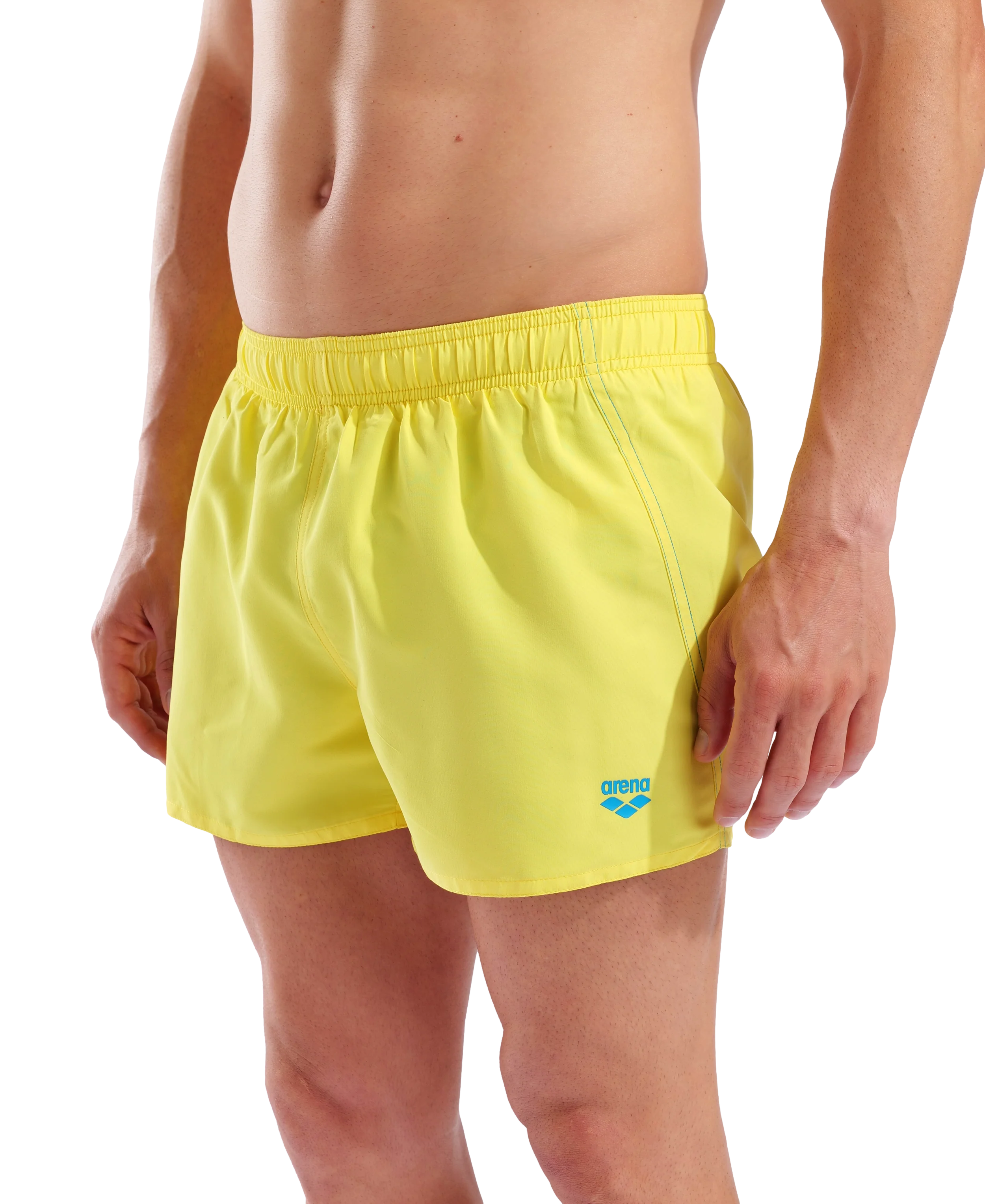 X-Shorts de playa arena para hombre Fundamentals R - Estrella amarilla - Image 4