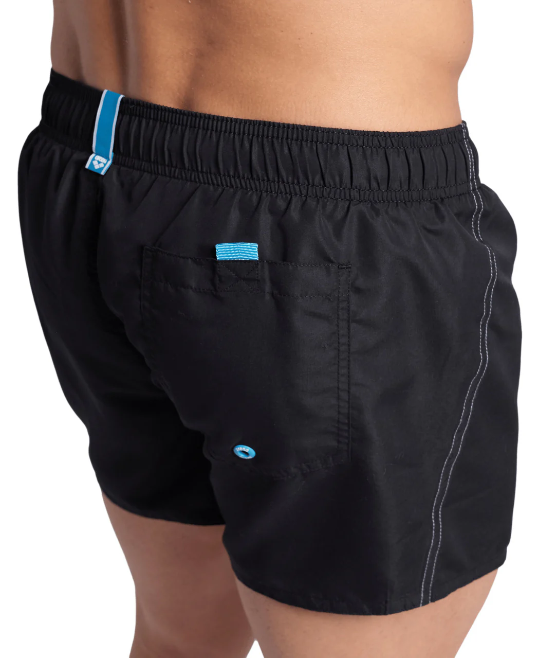 X-Shorts de playa arena para hombre Fundamentals R - Blanco Negro - Image 3