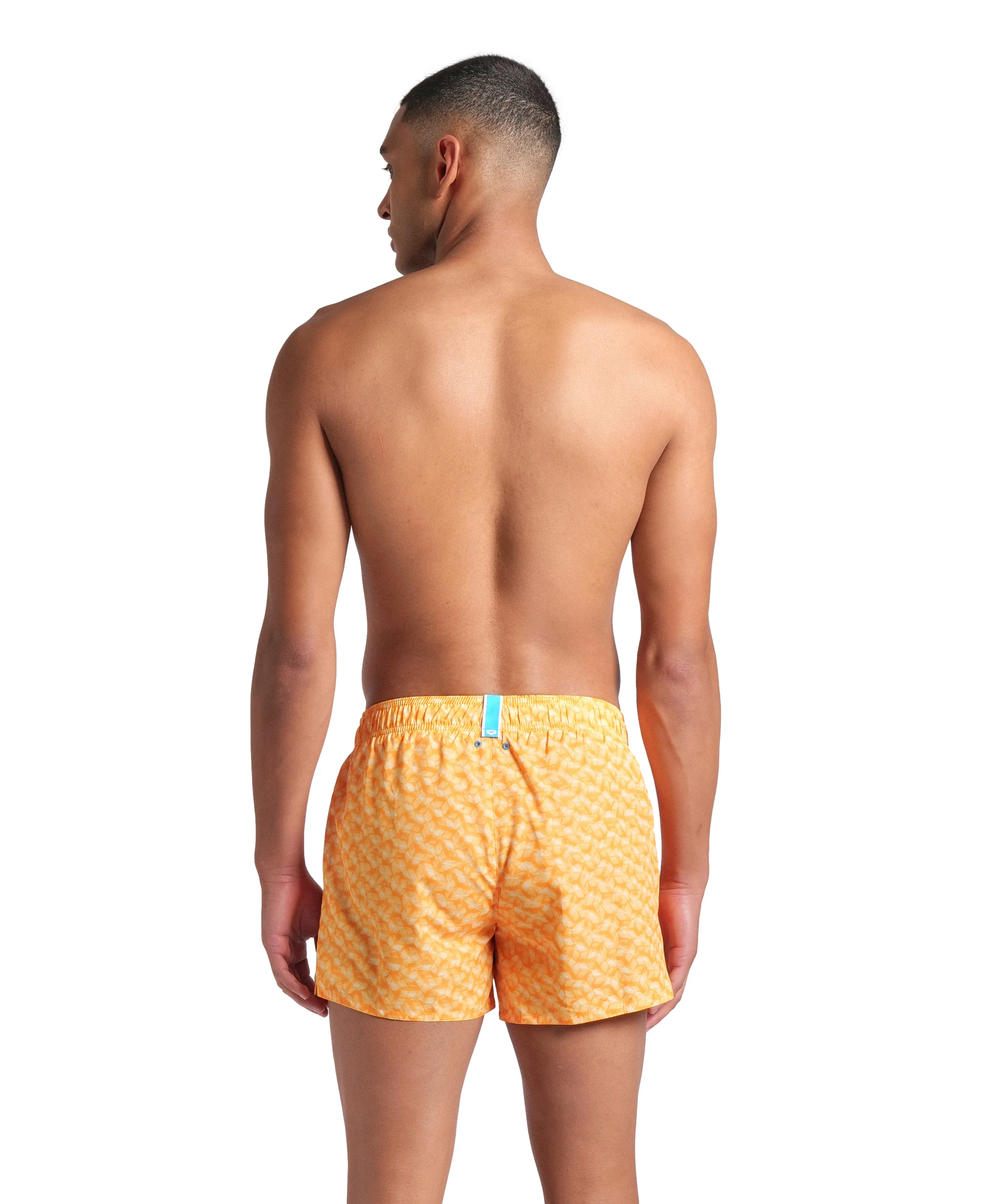 X-Shorts de playa arena para hombre Water Print Allover Loro Multi - Image 2