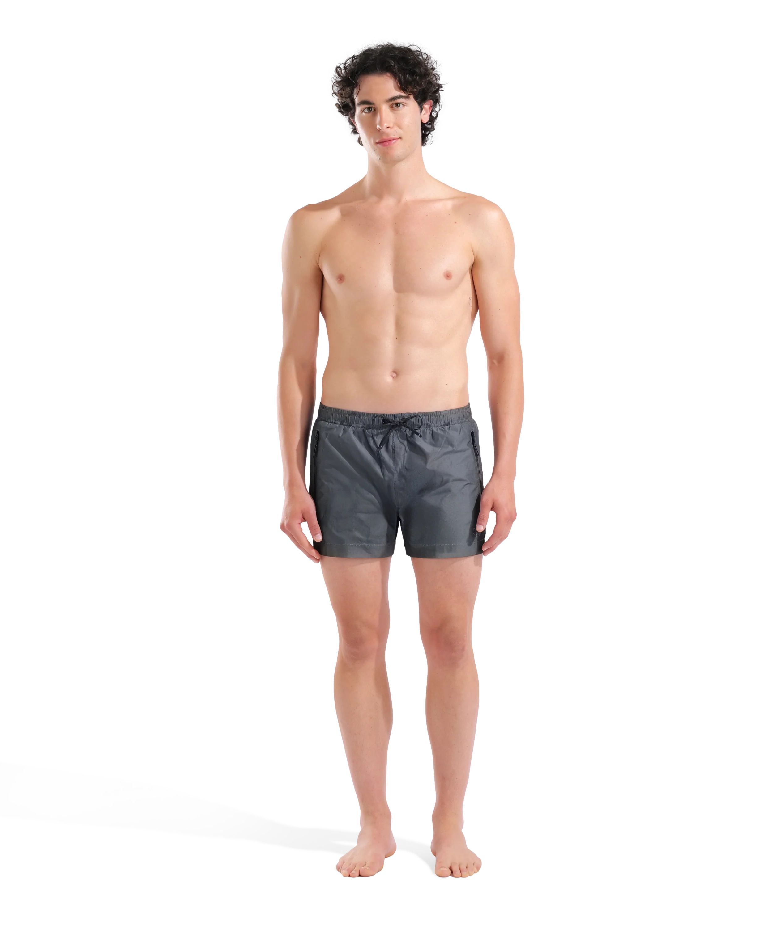 X-Shorts de playa para hombre arena Dry Wave - Asfalto - Image 3