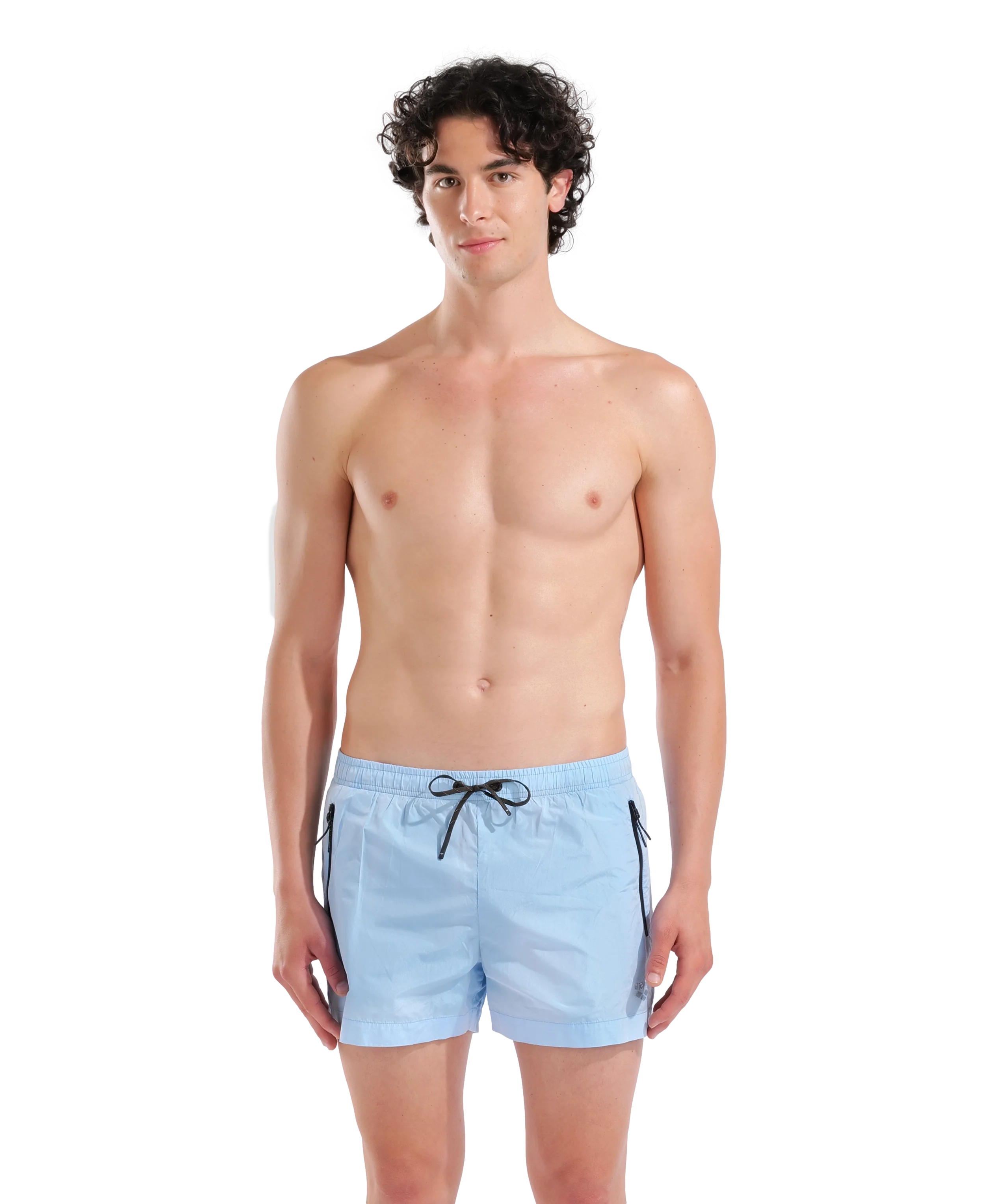 X-Shorts de playa para hombre arena Dry Wave - Azul claro - Image 3