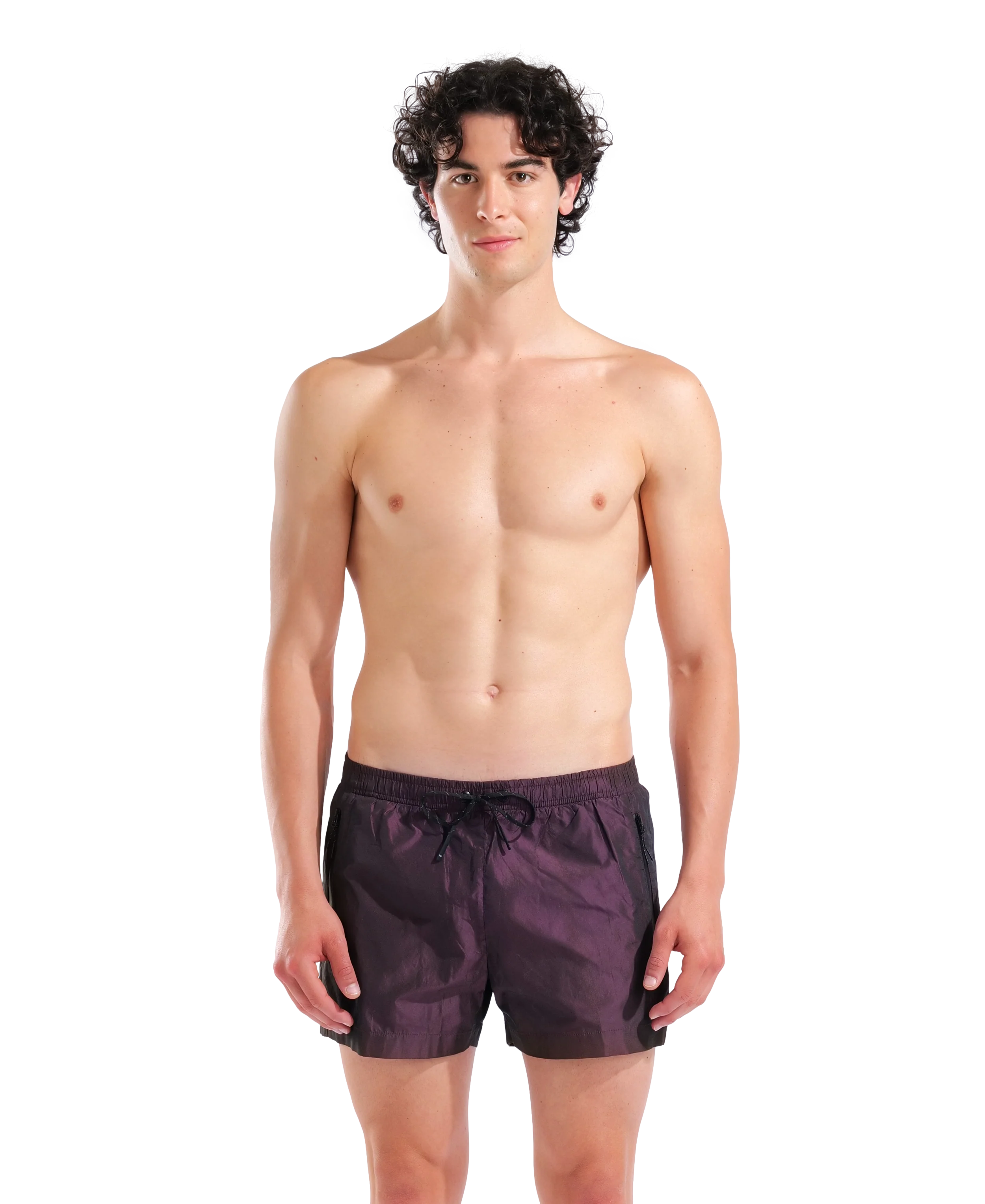 X-Shorts de playa para hombre arena Dry Wave - Burdeos