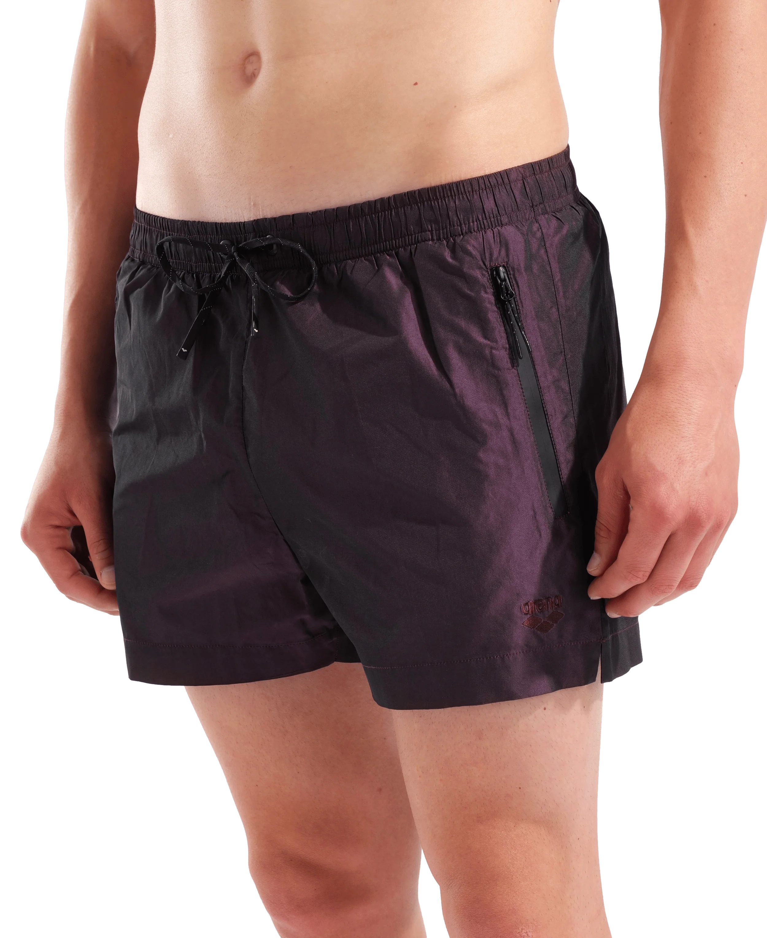 X-Shorts de playa para hombre arena Dry Wave - Burdeos - Image 4