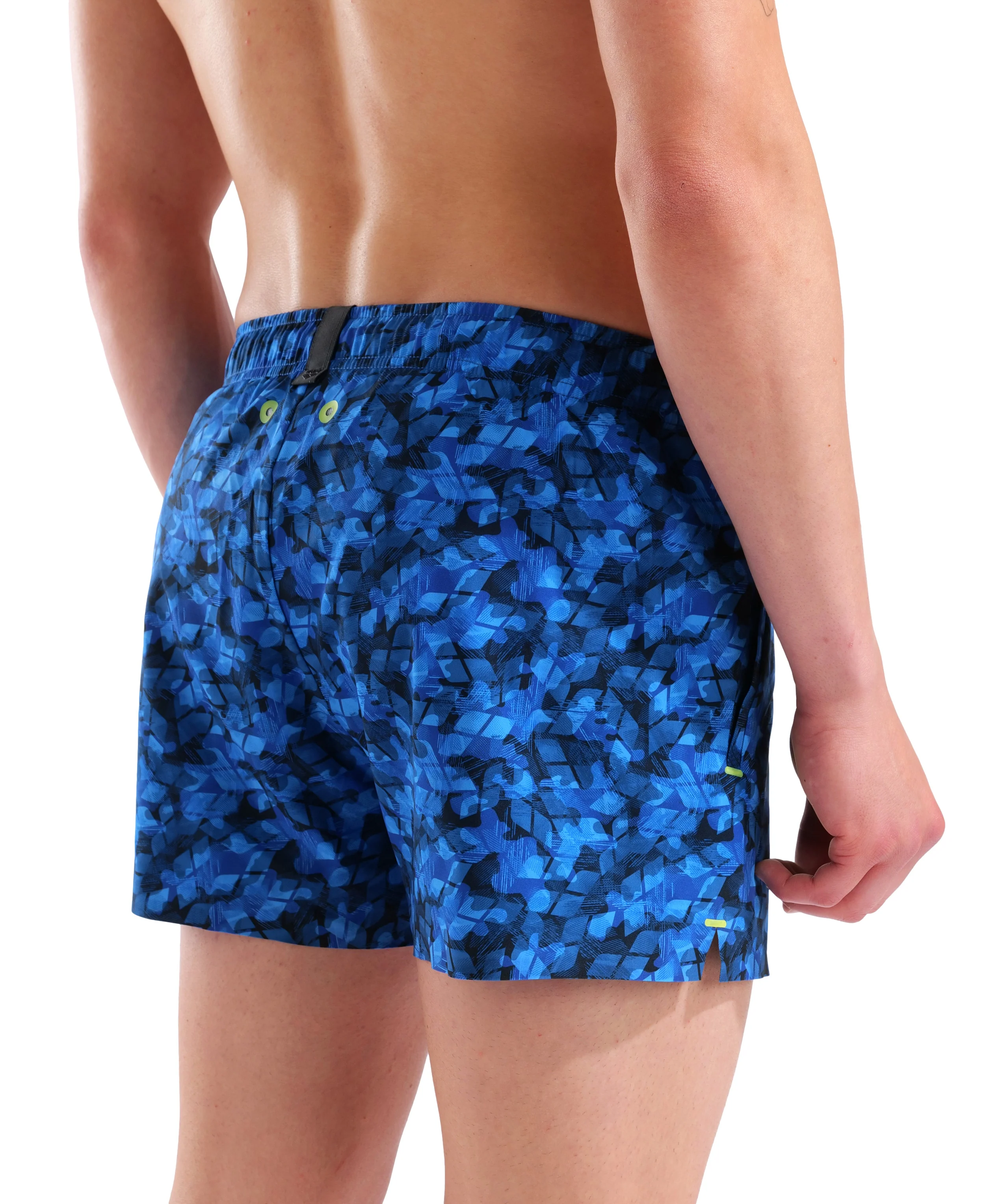 X-Shorts de playa para hombre arena Evo Allover - Azul marino Multi - Image 5